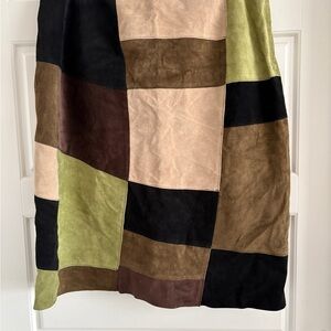 Alfani Black Leather Jacket with Dark Lining